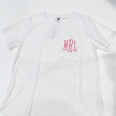 BLOOPER CLOTHING: Monogrammed Short Sleeve Shirt
