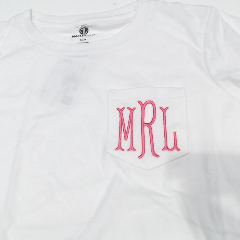 BLOOPER CLOTHING: Monogrammed Short Sleeve Shirt