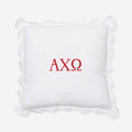Alpha Chi Omega Pillow Sham | Monogrammed Sorority Pillow