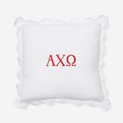 Alpha Chi Omega Pillow Sham | White
