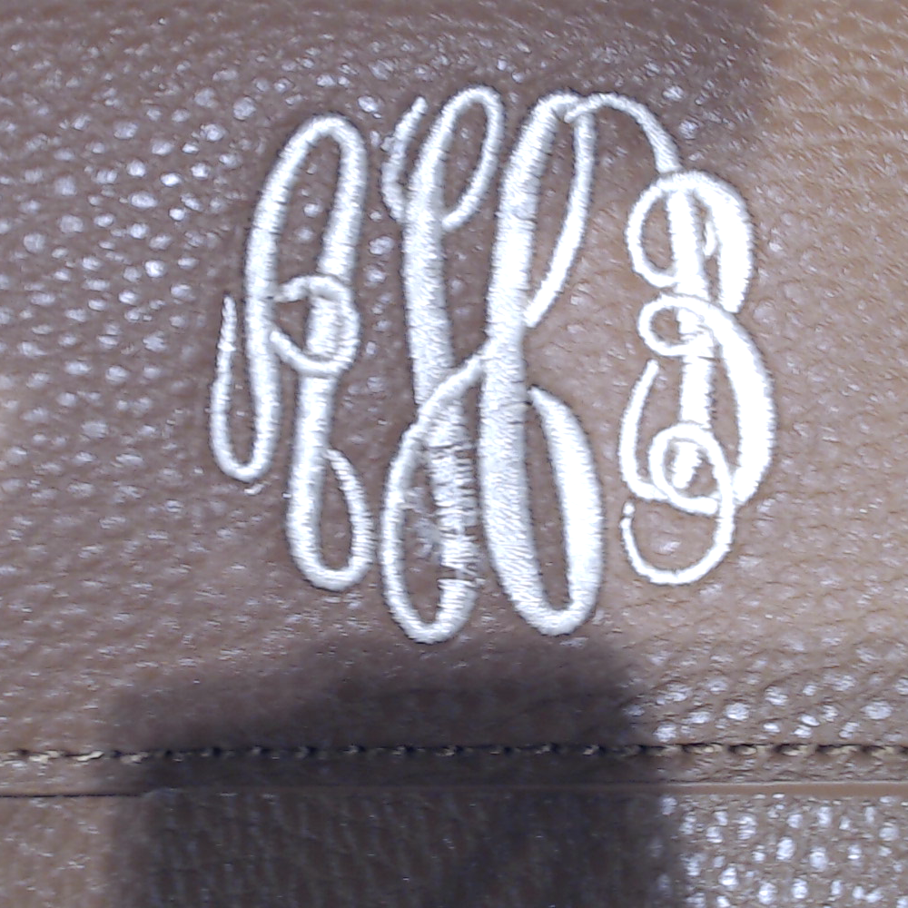 BLOOPER ACCESSORY: Monogrammed Phone Wallet Wristlet