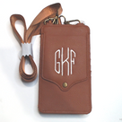 BLOOPER BAG: Monogrammed Phone Crossbody