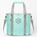 personalized cooler in mint