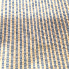 BLOOPER BAG: Monogrammed Seersucker Weekender