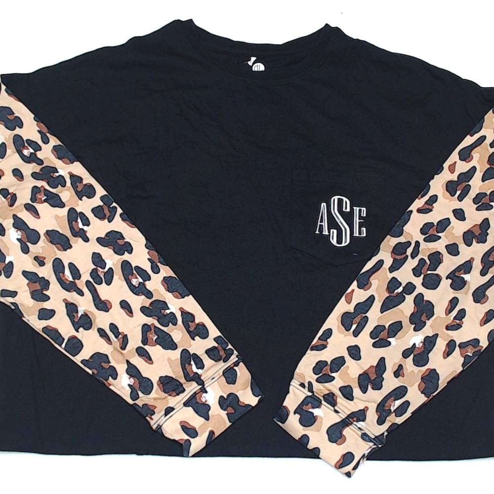 BLOOPER CLOTHING: Monogrammed Long Sleeve Shirt