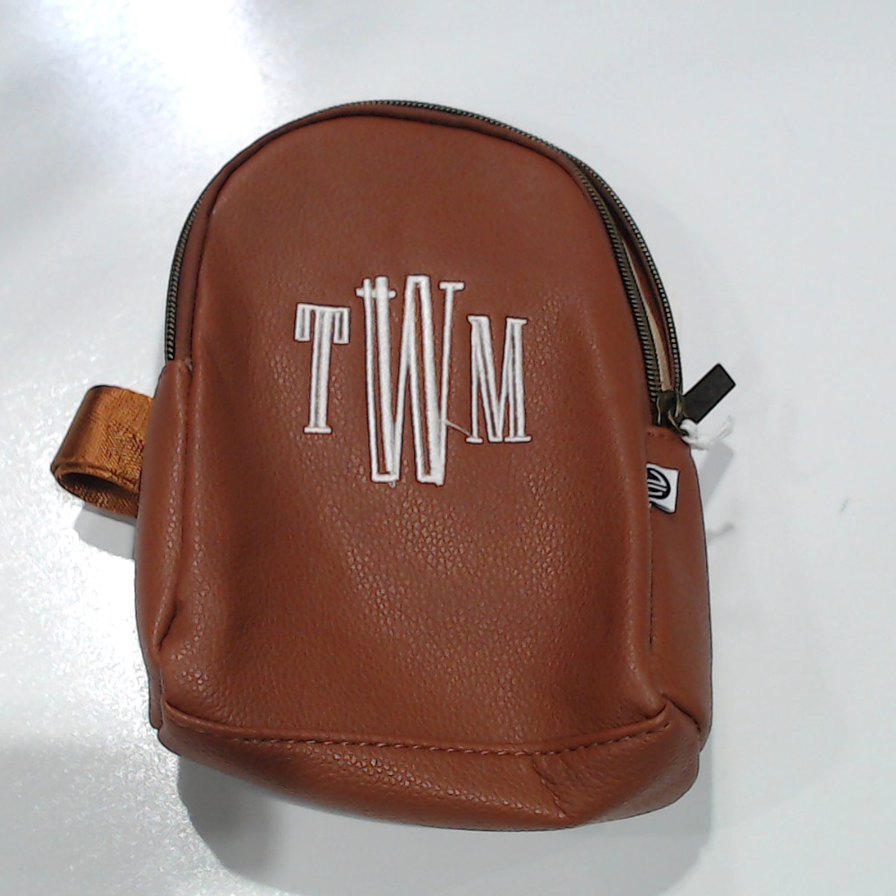 BLOOPER BAG: Monogrammed Sling Bag