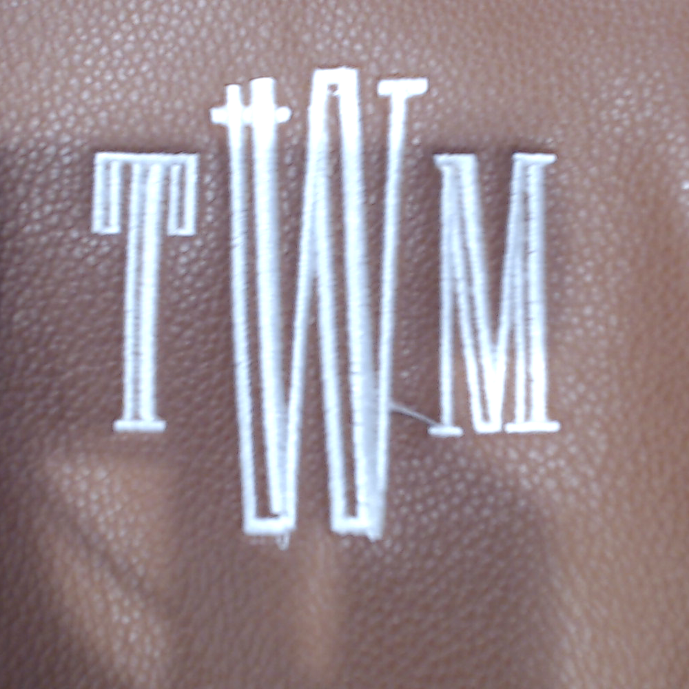 BLOOPER BAG: Monogrammed Sling Bag