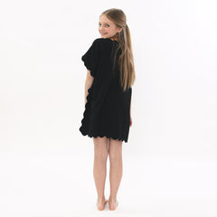 back of monogrammed bathing suit cover up