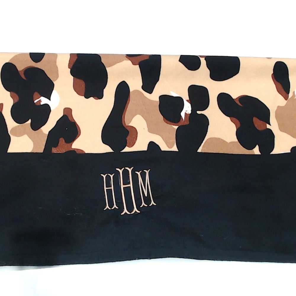 BLOOPER SWIM: Monogrammed Beach Towel