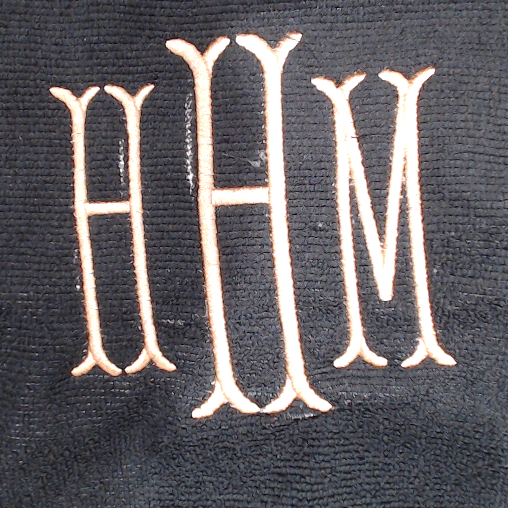 BLOOPER SWIM: Monogrammed Beach Towel
