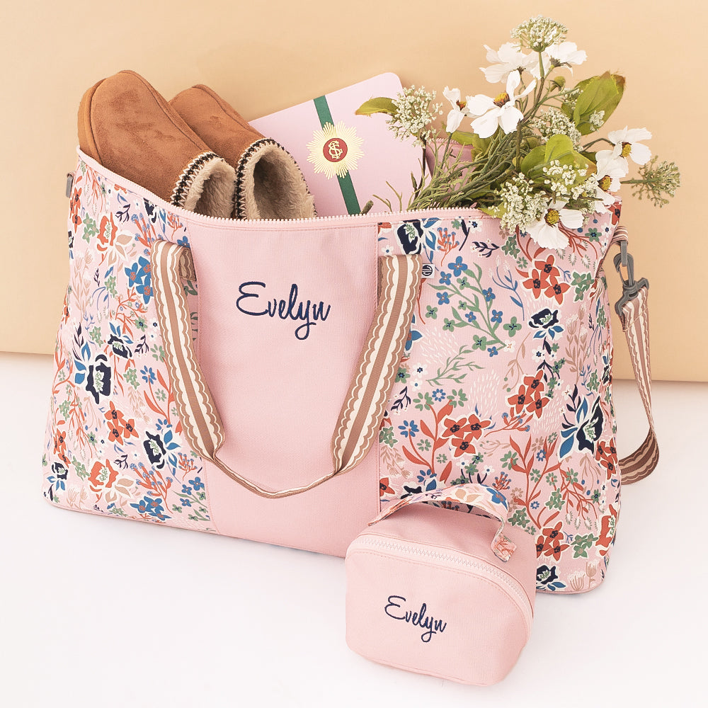 Monogrammed Weekend Bag | Autumn Whimsy