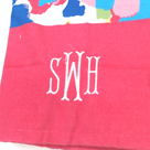 BLOOPER SWIM: Monogrammed Beach Towel