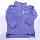 BLOOPER KIDS: Monogrammed Kids Pullover Sweatshirt