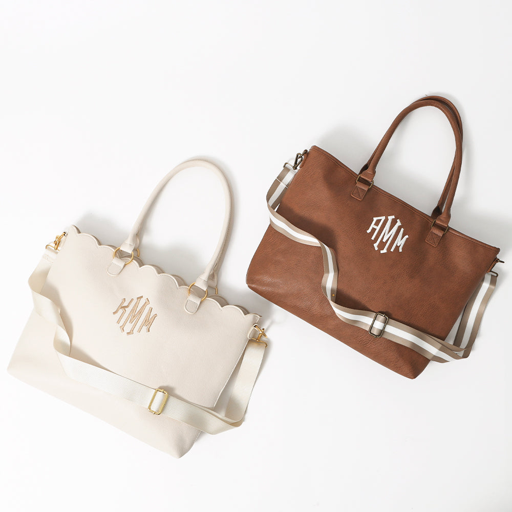 duo laptop tote bag