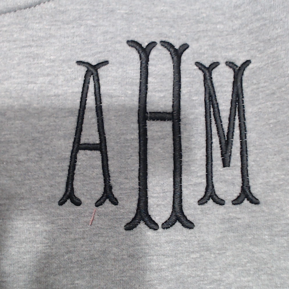 BLOOPER CLOTHING: Monogrammed Pullover Sweatshirt