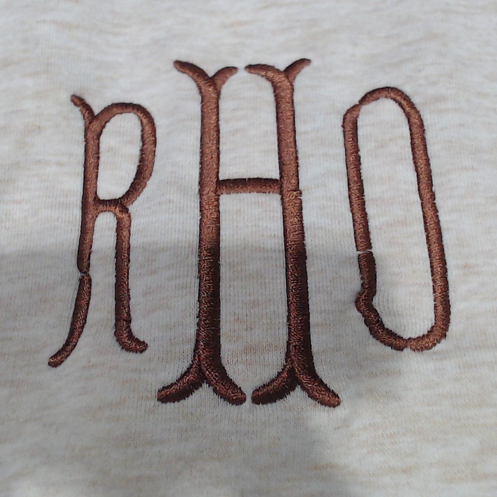 BLOOPER CLOTHING: Monogrammed Pullover