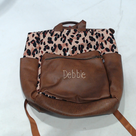 BLOOPER BAG: Monogrammed Commuter Backpack