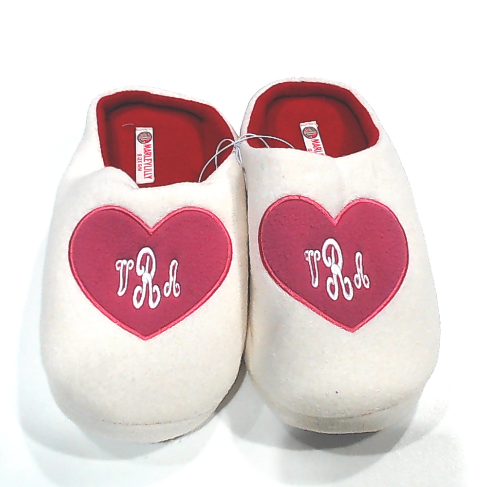 BLOOPER SHOES: Monogrammed Slippers