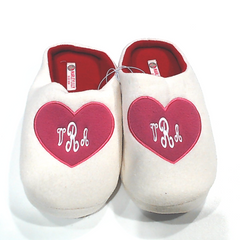 BLOOPER SHOES: Monogrammed Slippers