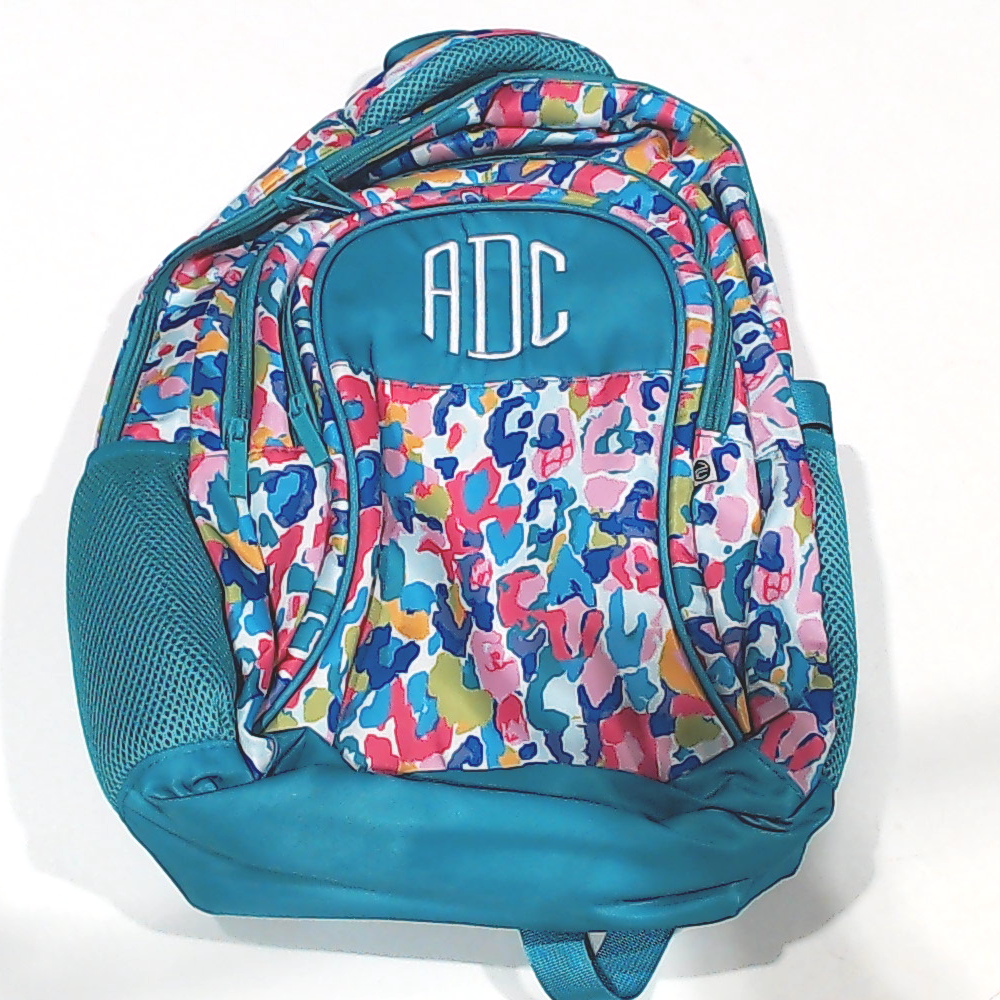 BLOOPER BAG: Monogrammed Backpack
