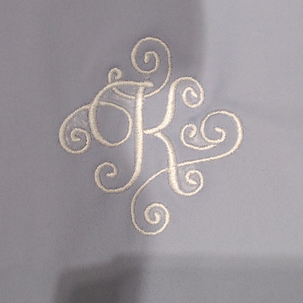 BLOOPER KIDS: Monogrammed Girls Scallop Dress