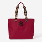 Monogrammed Tote Bag | Maroon