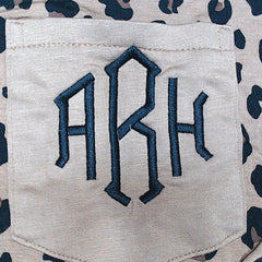 BLOOPER CLOTHING: Monogrammed Pajama Shirt
