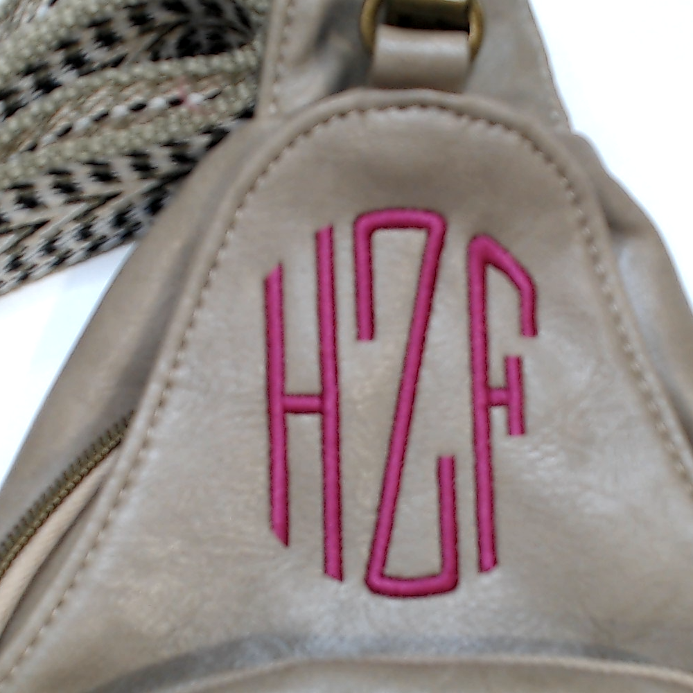 BLOOPER BAG: Monogrammed Sling Purse
