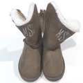 BLOOPER KIDS: Monogrammed Kids Sherpa Tie Booties
