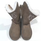BLOOPER KIDS: Monogrammed Kids Sherpa Tie Booties