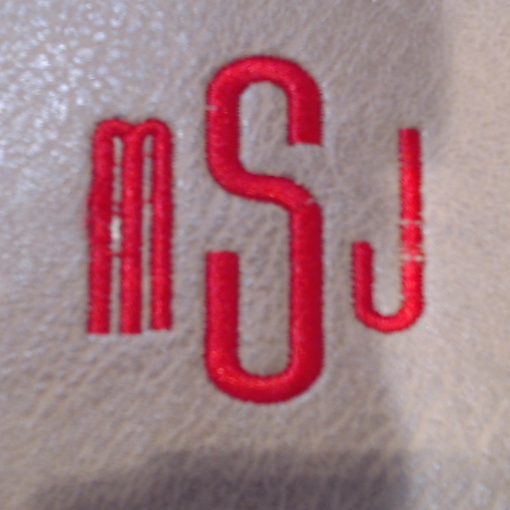 BLOOPER ACCESSORY: Monogrammed Square Wallet