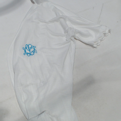 BLOOPER CLOTHING: Monogrammed Scalloped Robe