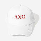 Alpha Chi Omega Trucker Hat | White