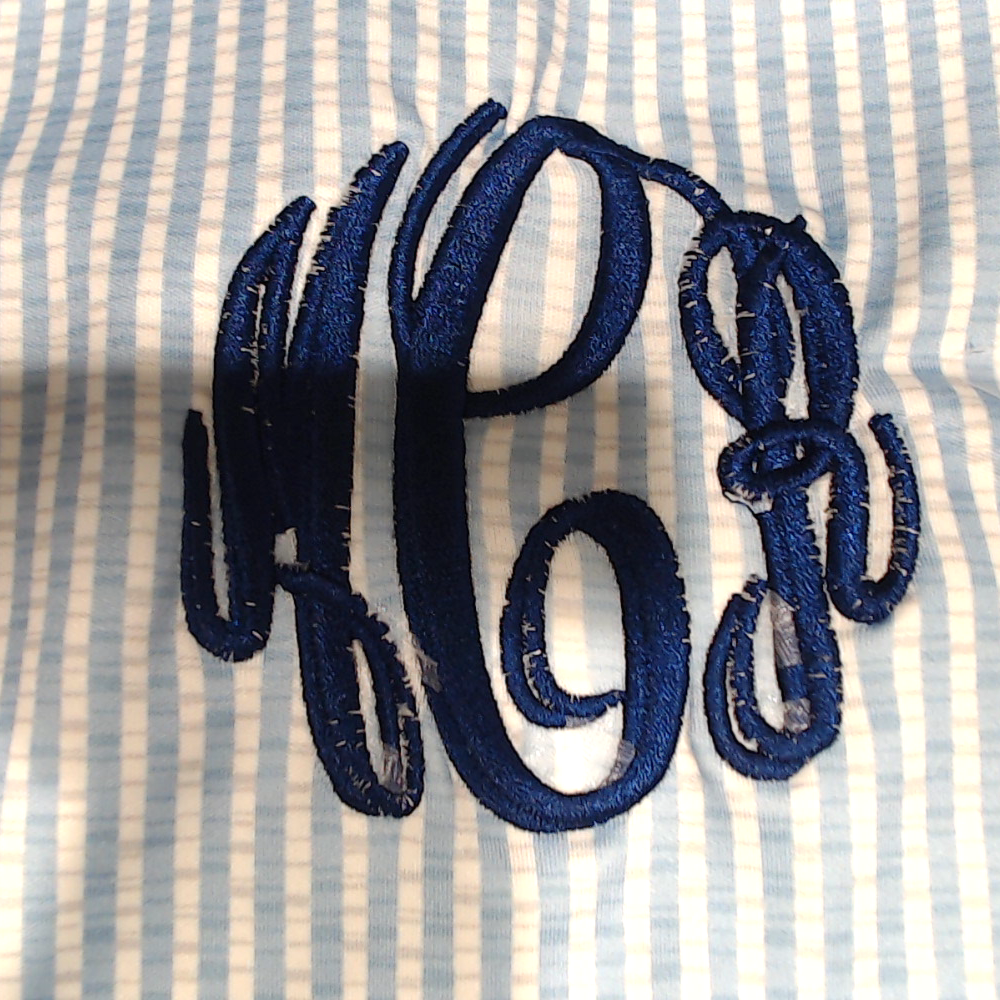 BLOOPER CLOTHING: Monogrammed Skort