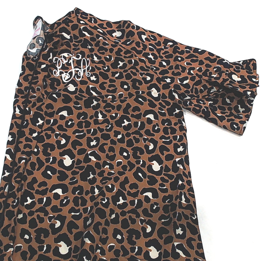BLOOPER SWIM: Monogrammed Cover Up