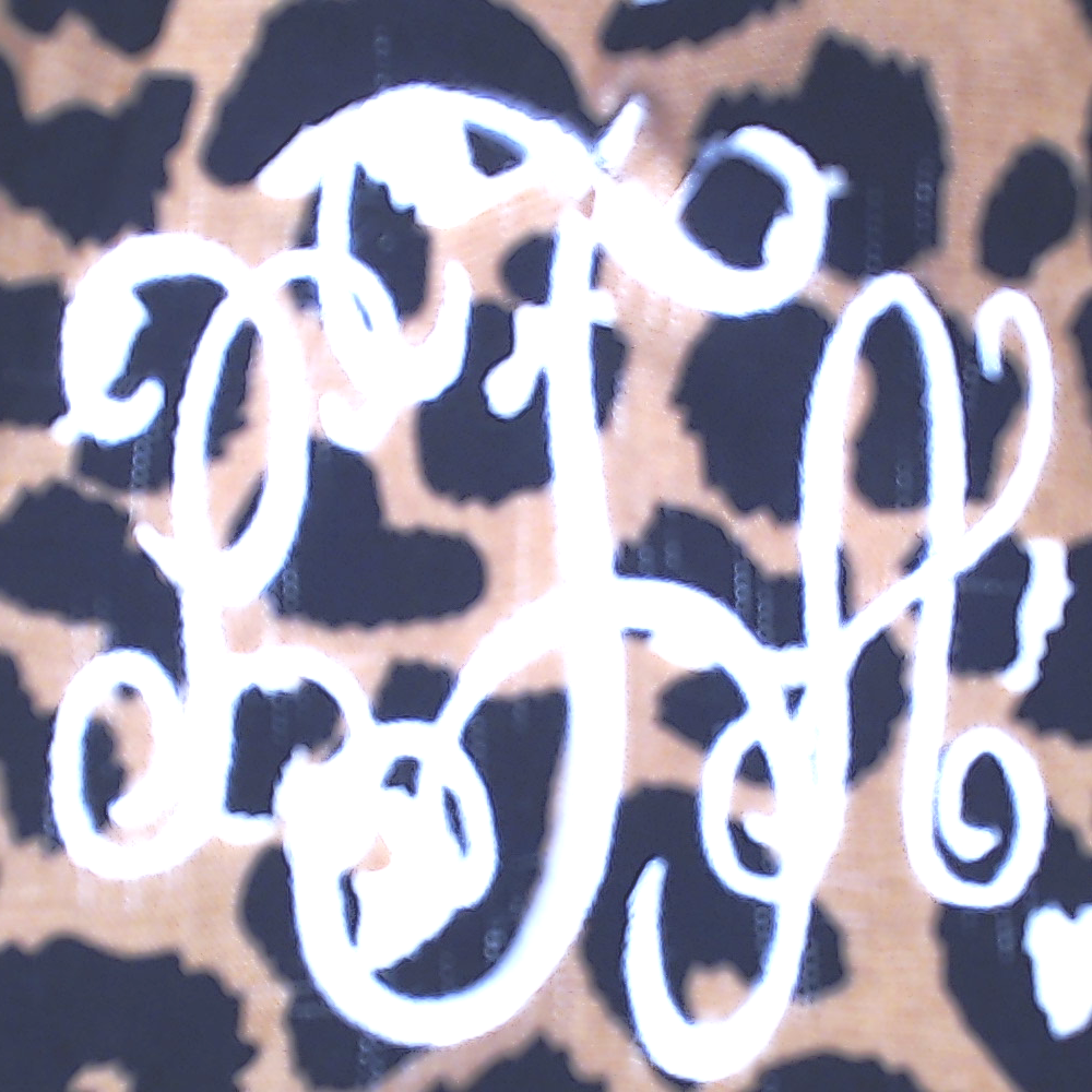 BLOOPER SWIM: Monogrammed Cover Up