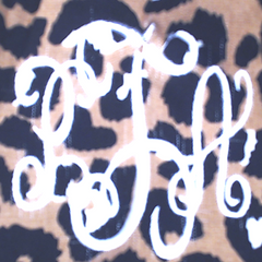 BLOOPER SWIM: Monogrammed Cover Up