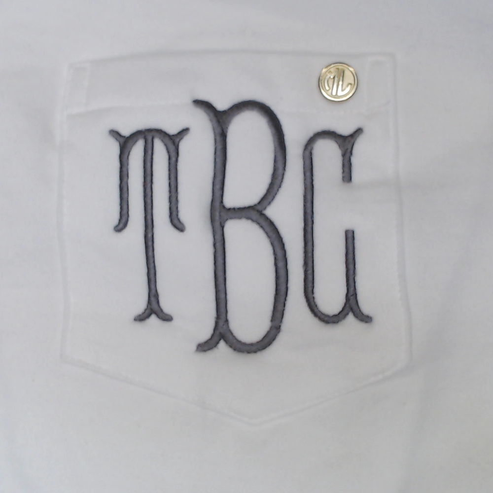 BLOOPER CLOTHING: Monogrammed Crewneck Sweatshirt