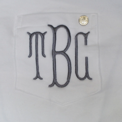 BLOOPER CLOTHING: Monogrammed Crewneck Sweatshirt