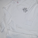BLOOPER CLOTHING: Monogrammed Crewneck Sweatshirt