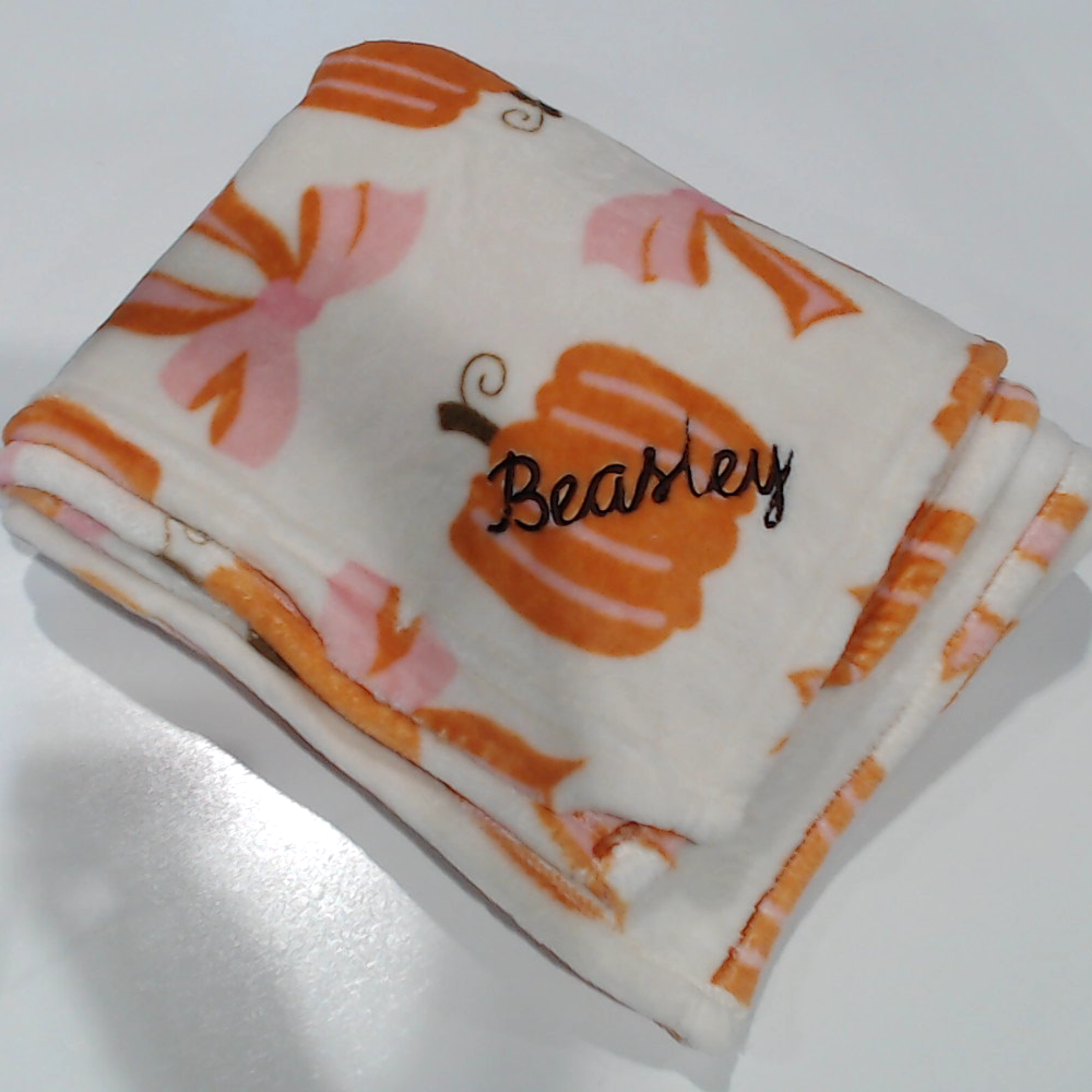 BLOOPER ACCESSORY: Personalized Plush Blanket