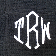 BLOOPER CLOTHING: Monogrammed Waffle Shirt