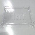 BLOOPER ACCESSORY: Monogrammed Acrylic Tray
