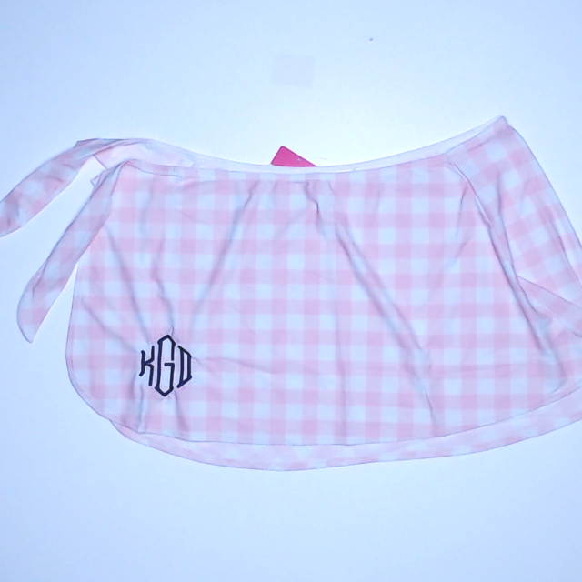 BLOOPER SWIM: Monogrammed Sarong
