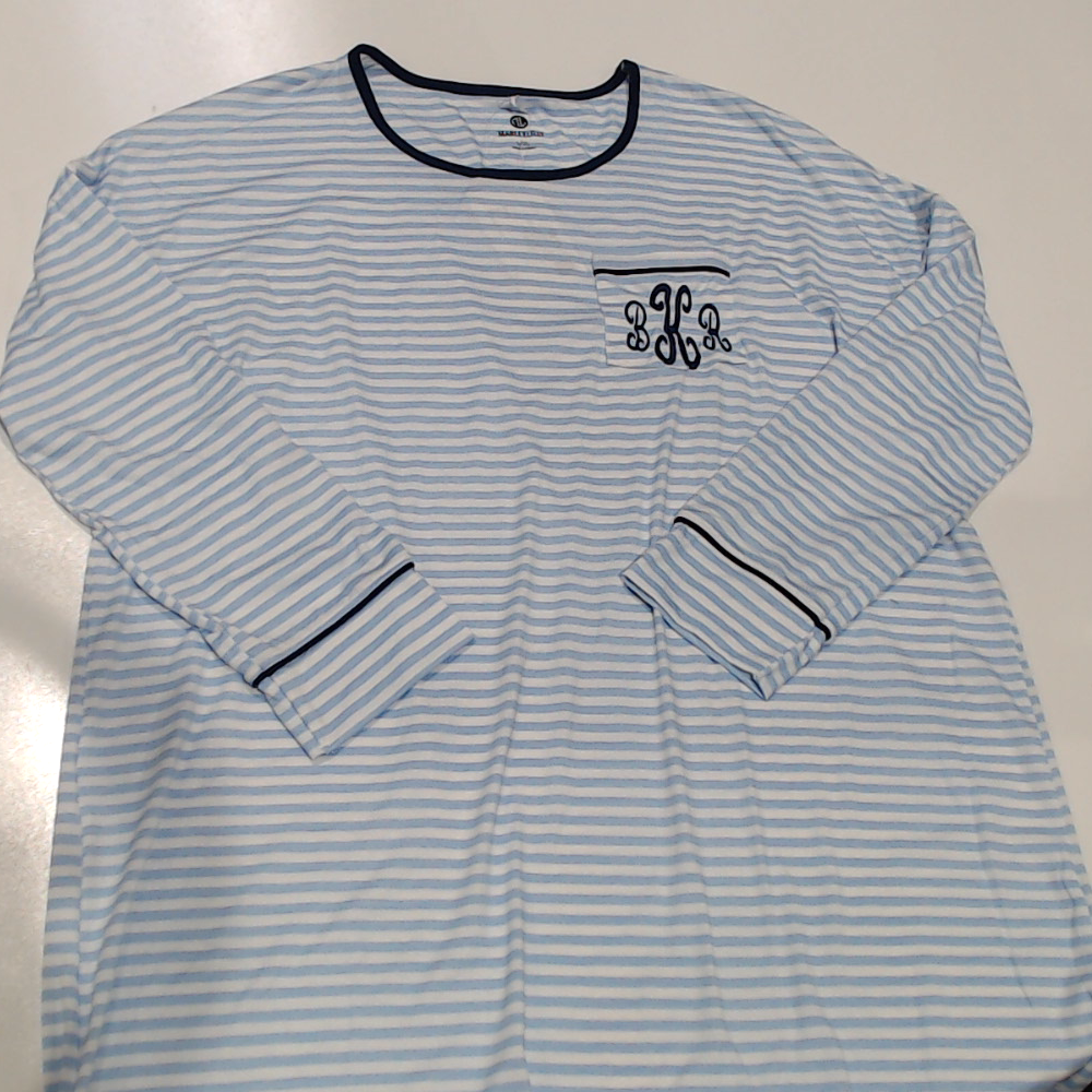 BLOOPER CLOTHING: Monogrammed Nightgown Dress