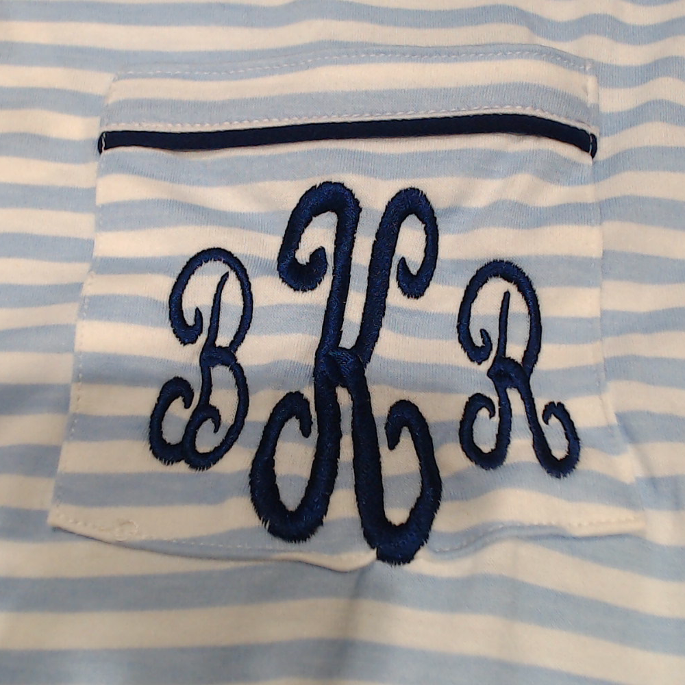BLOOPER CLOTHING: Monogrammed Nightgown Dress