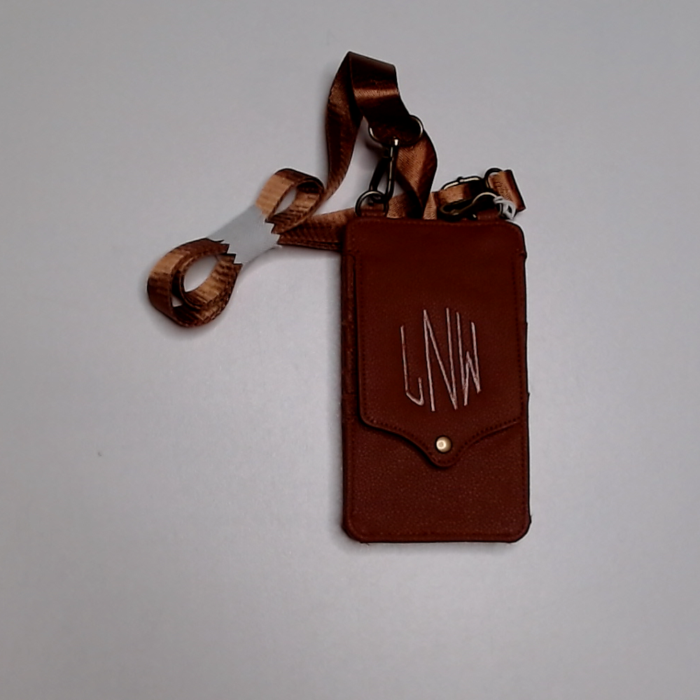 BLOOPER BAG: Monogrammed Phone Crossbody