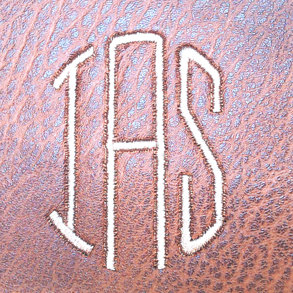 BLOOPER ACCESSORY: Monogrammed Square Wallet