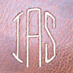 BLOOPER ACCESSORY: Monogrammed Square Wallet