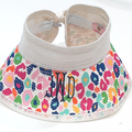 BLOOPER ACCESSORY: Monogrammed Packable Straw Visor